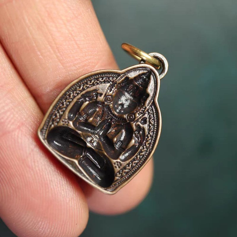 Old Tibetan Chenrezig Pendant