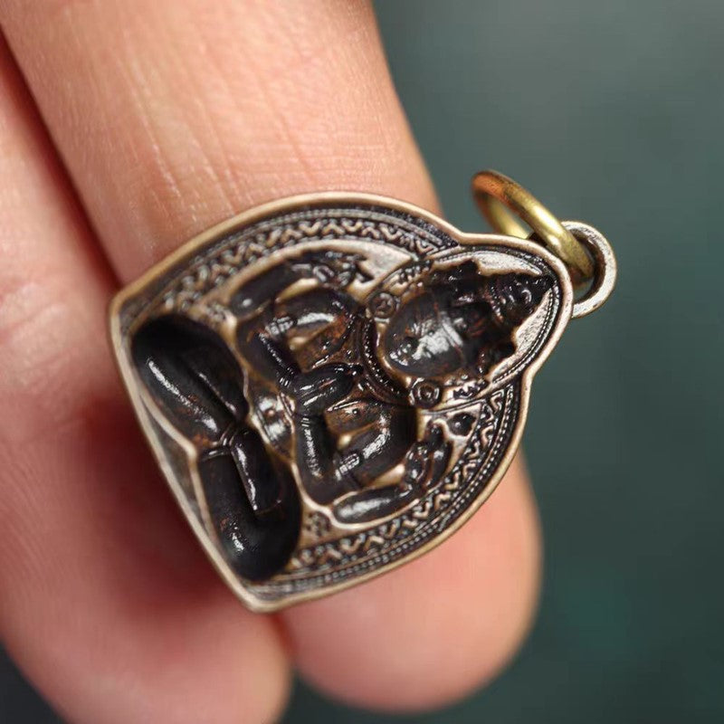 Old Tibetan Chenrezig Pendant