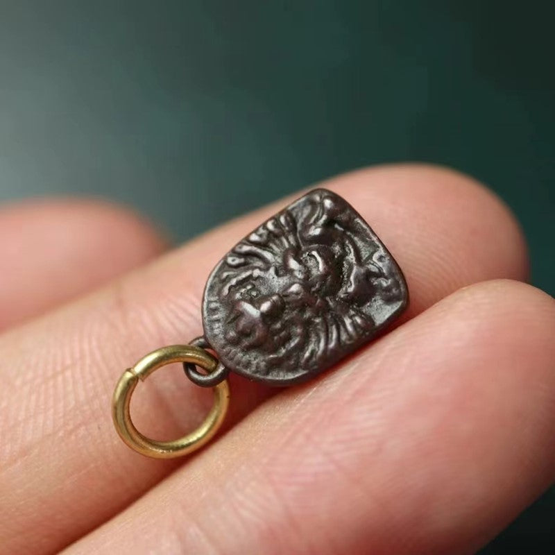 Old Tibetan Meteoric Iron Yamantaka Charm