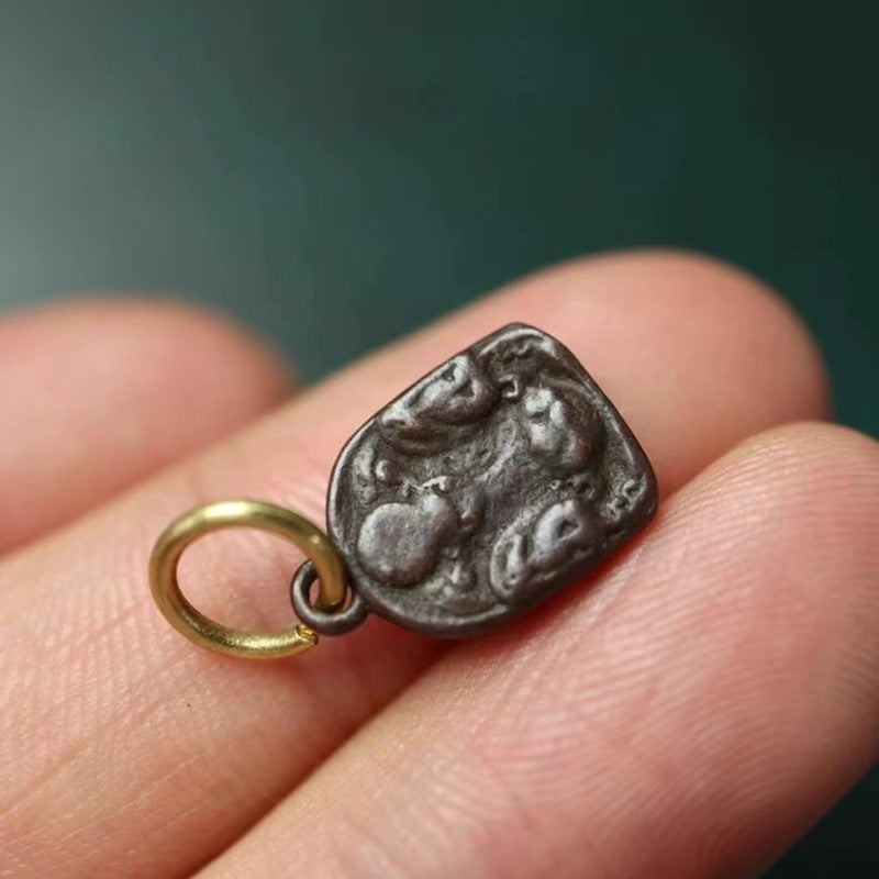 VIntage Tibetan Copper Yamantaka Charm