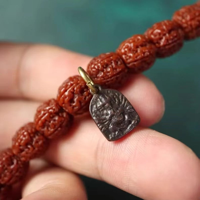 VIntage Tibetan Copper Yamantaka Charm