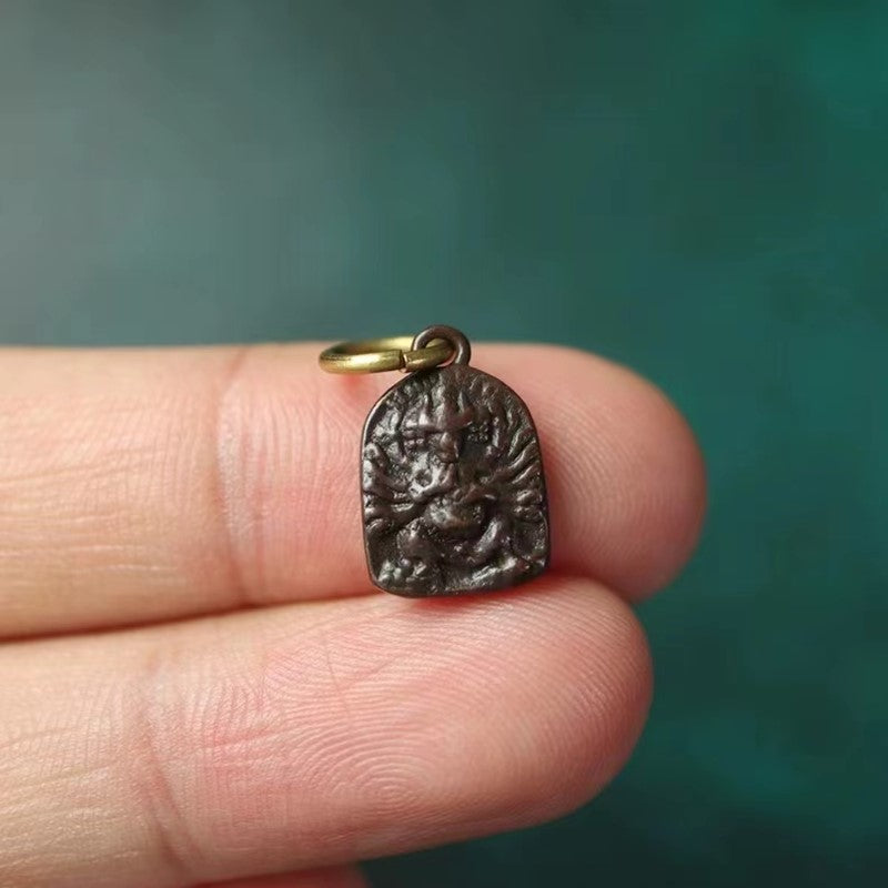 VIntage Tibetan Copper Yamantaka Charm