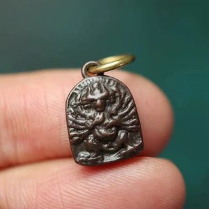 Old Tibetan Meteoric Iron Yamantaka Charm