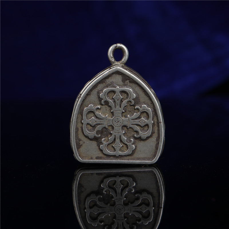 Vintage Tibetan Gau Necklace