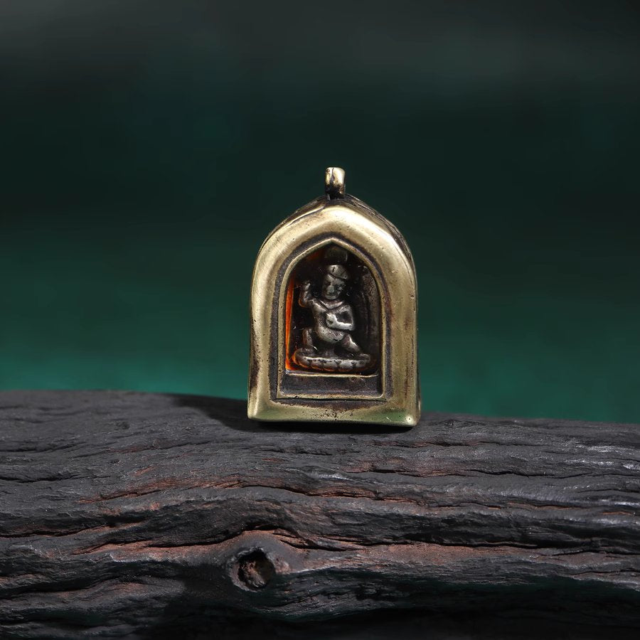 Vintage Tibetan Gau Pendant