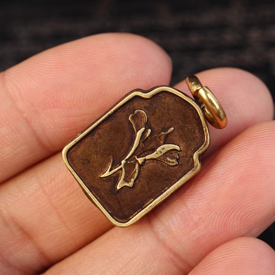 Vintage Tibetan Ghau Prayer Box