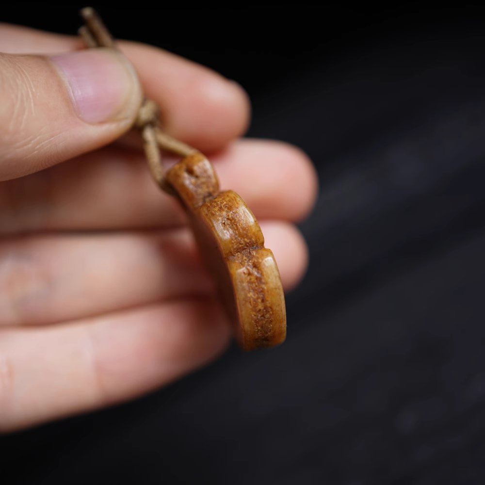 Old Tibetan Impermanence Skull Pendant