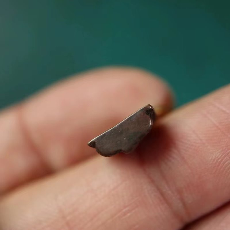 Vintage Tibetan Iron Caishen God Charm