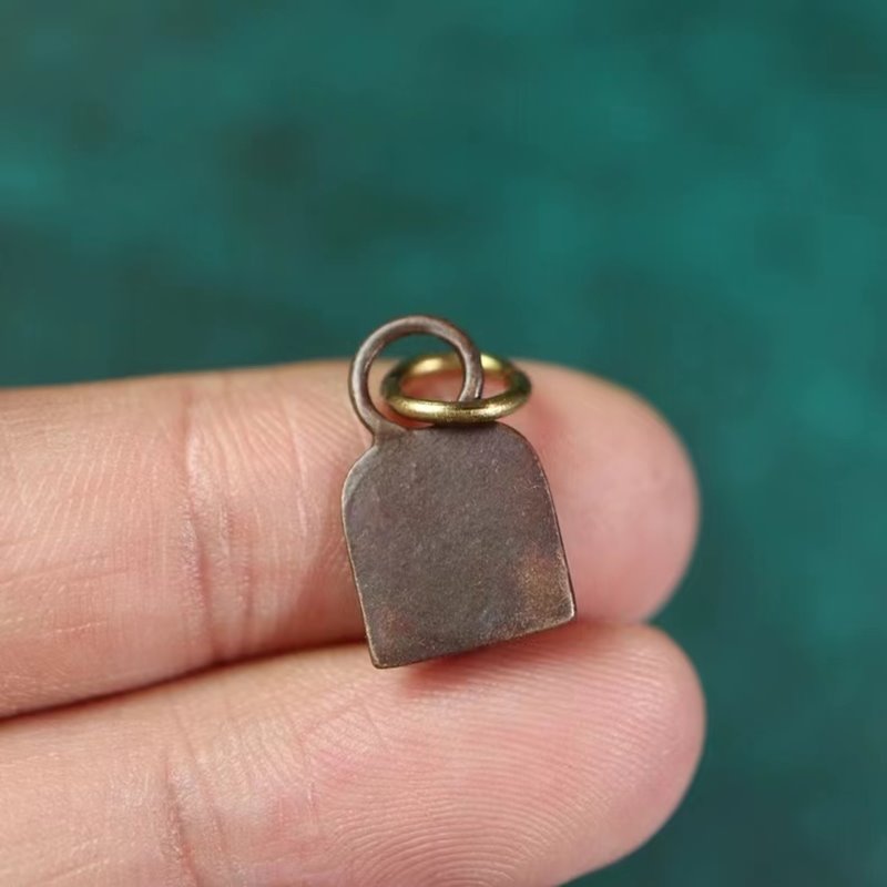 Vintage Tibetan Iron Caishen God Charm