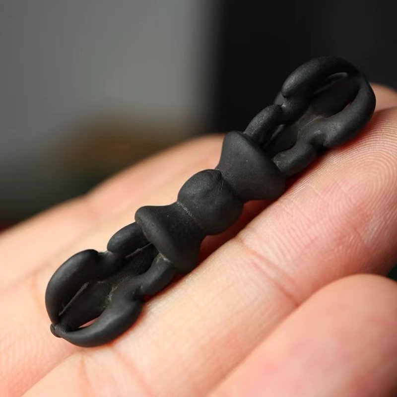 Old Tibetan Iron Forged Vajra Pendant