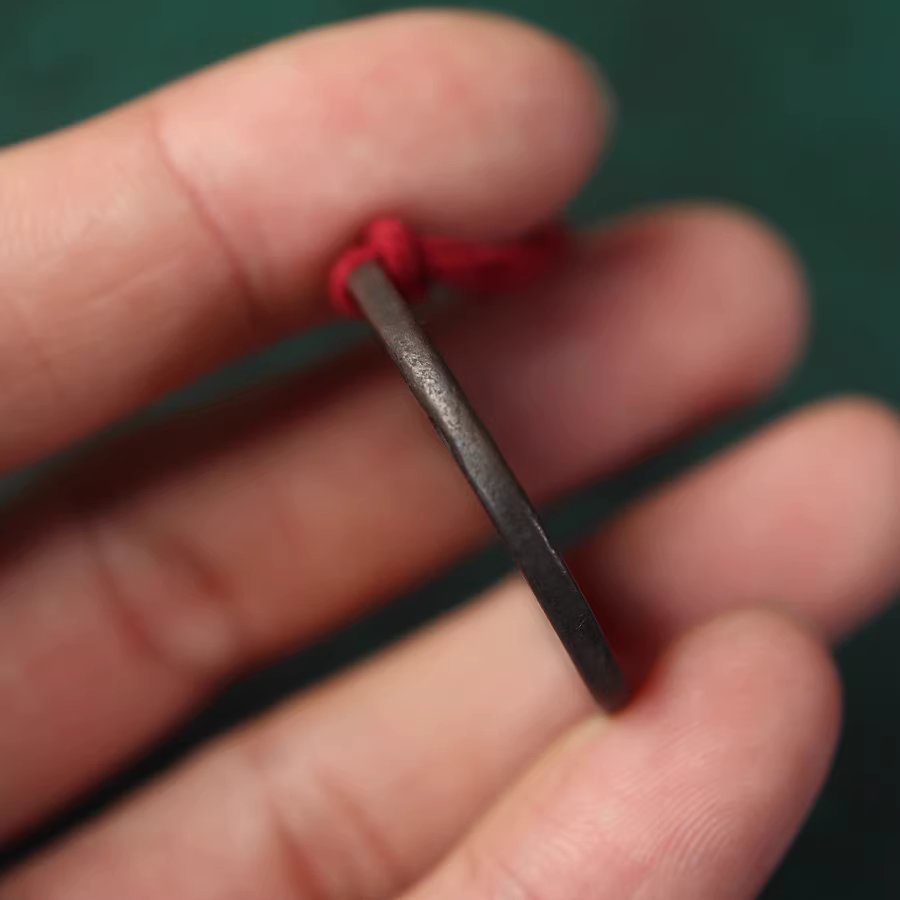 Vintage Tibetan Iron Vajra Lucky Charm