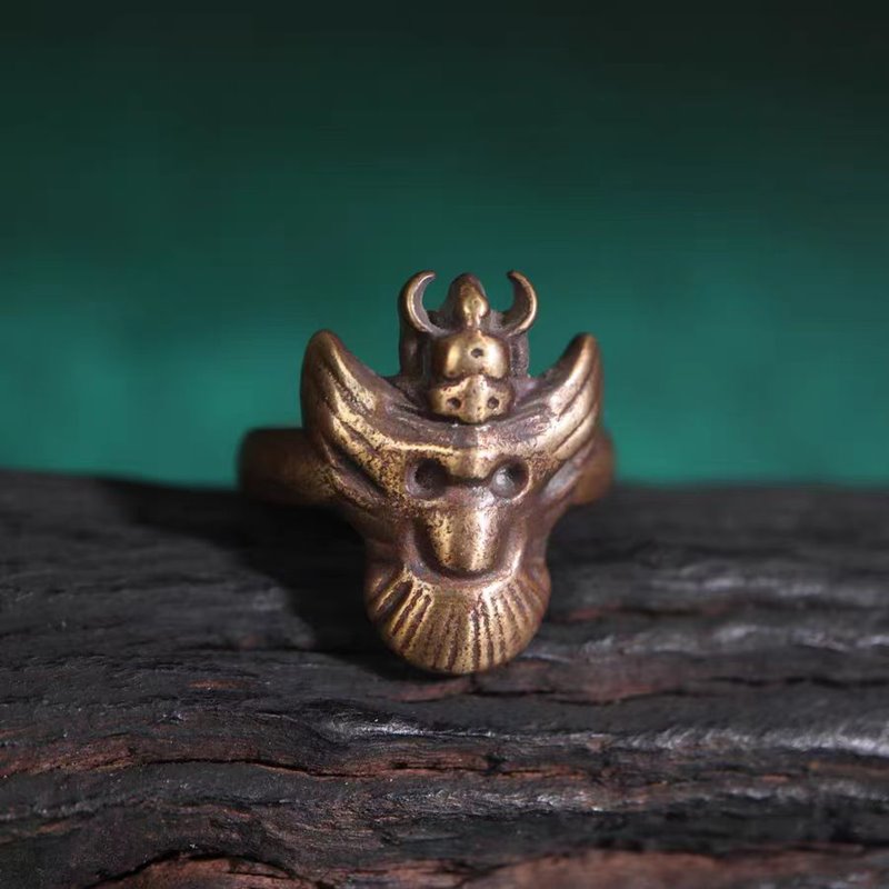 Old Tibetan Khyung Ring Seal-Mantrapiece