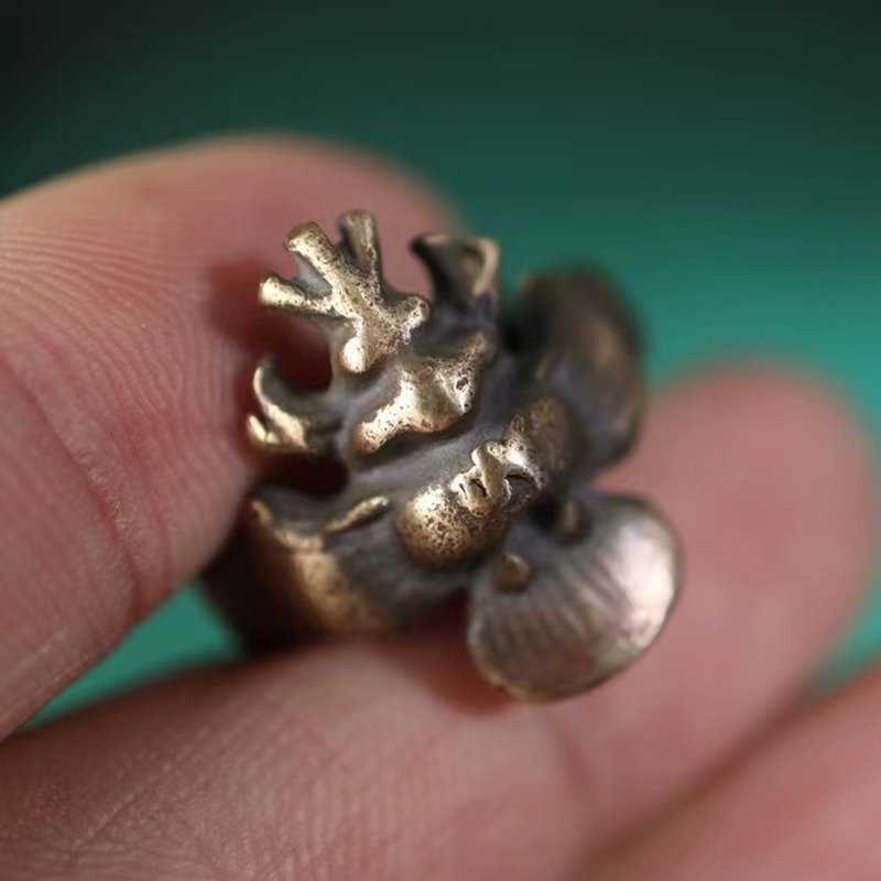 Old Tibetan Khyung Sigil Ring-Mantrapiece