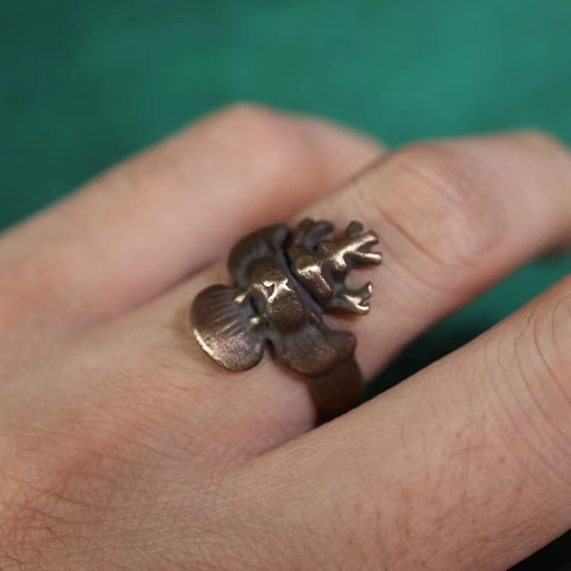 Vintage Tibetan Khyung Sigil Ring