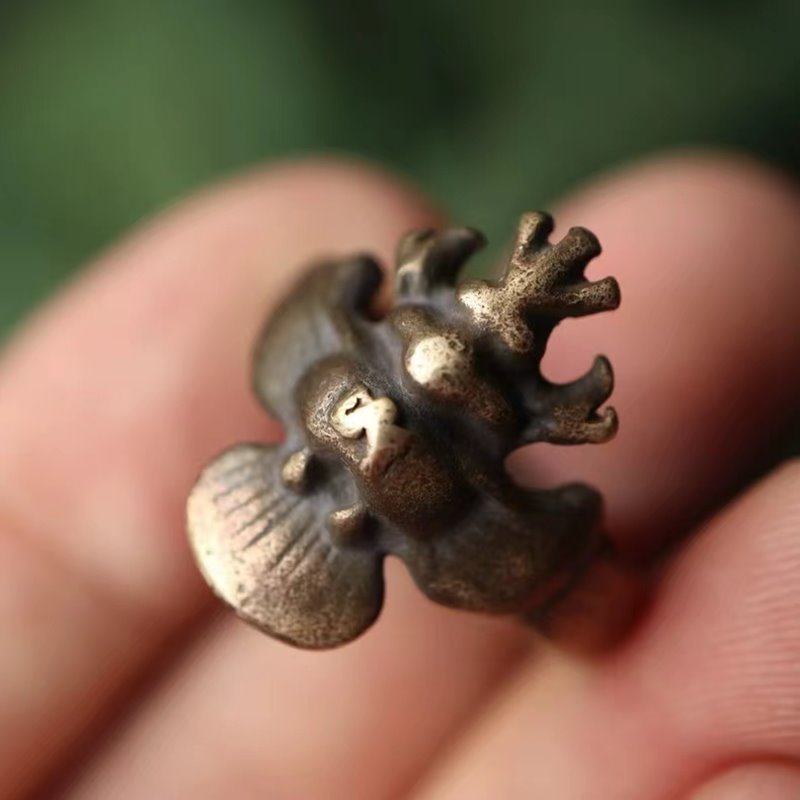 Vintage Tibetan Khyung Sigil Ring