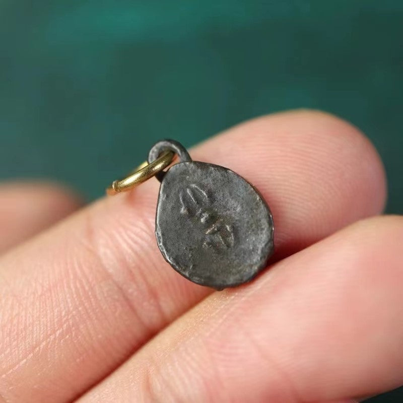 Vintage Tibetan Kuan Yin Charm