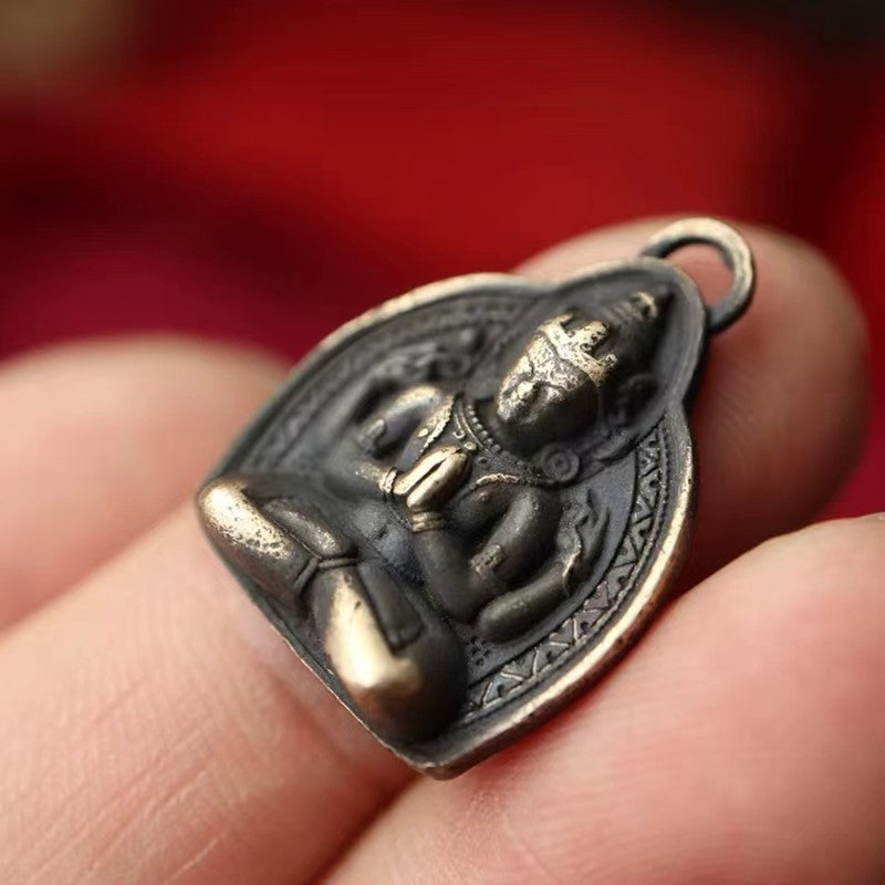 Vintage Tibetan Kwan Yin Charm
