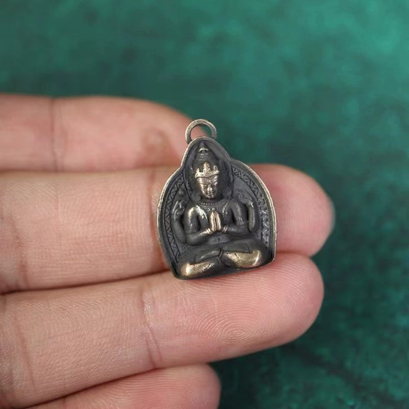 Vintage Tibetan Kwan Yin Charm