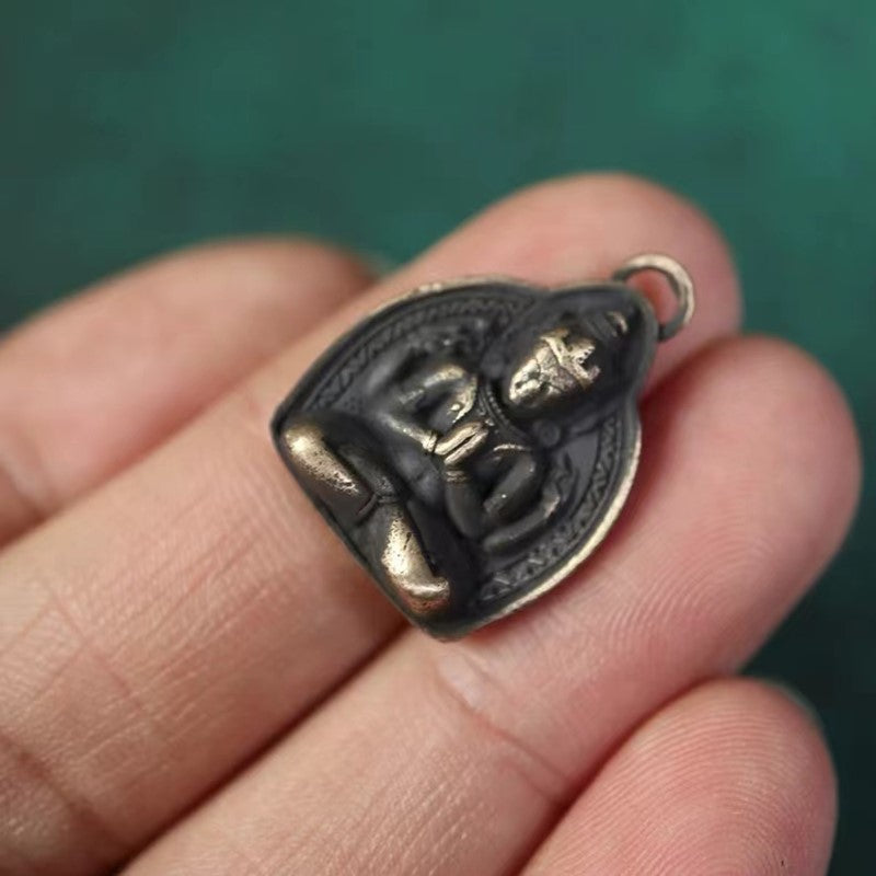 Vintage Tibetan Kwan Yin Charm