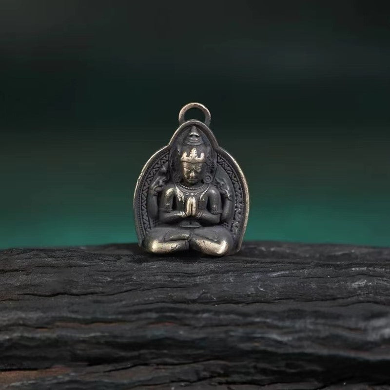 Vintage Tibetan Kwan Yin Charm