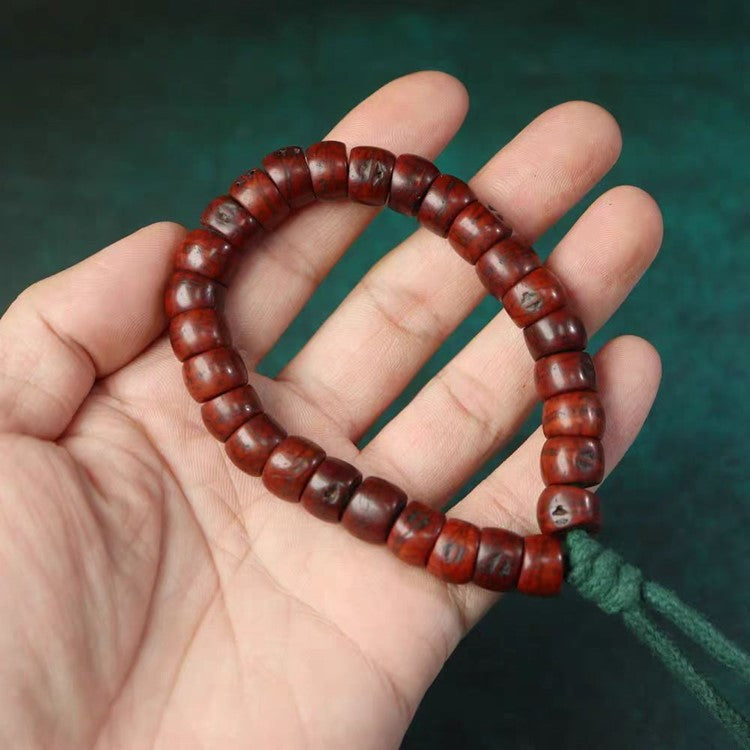 Old Tibetan Mala Beads Bodhi Seed