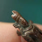 Old Tibetan Meteoric Iron Bhumisparsha Mudra Buddha Charm-Mantrapiece