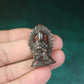 Old Tibetan Meteoric Iron Caishen Talisman-Mantrapiece