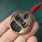 Old Tibetan Meteoric Iron Chenrezig Pendant-Mantrapiece