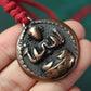 Old Tibetan Meteoric Iron Chenrezig Pendant-Mantrapiece