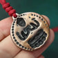 Old Tibetan Meteoric Iron Chenrezig Pendant-Mantrapiece