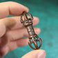 Vintage Tibetan Meteoric Iron Dorje Pendant