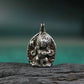 Old Tibetan Meteoric Iron Hayagriva Pendant-Mantrapiece