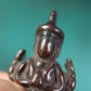 Old Tibetan Meteoric Iron Skystone Guanyin Amulet-Mantrapiece