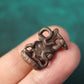 Old Tibetan Meteoric Iron Vajrapani Figurine Pendant-Mantrapiece