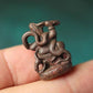 Old Tibetan Meteoric Iron Vajrapani Figurine Pendant-Mantrapiece