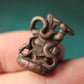 Old Tibetan Meteoric Iron Vajrapani Figurine Pendant-Mantrapiece