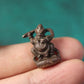 Old Tibetan Meteoric Iron Vajrapani Figurine Pendant-Mantrapiece