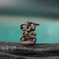 Old Tibetan Meteoric Iron Vajrapani Figurine Pendant-Mantrapiece