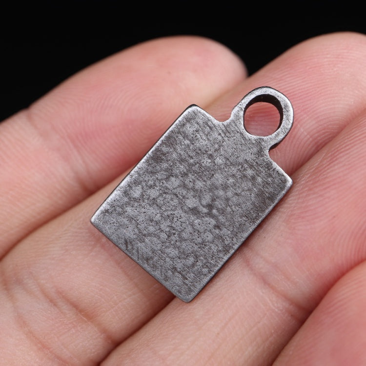 Old Tibetan Meteoric Iron Amulet Pendant