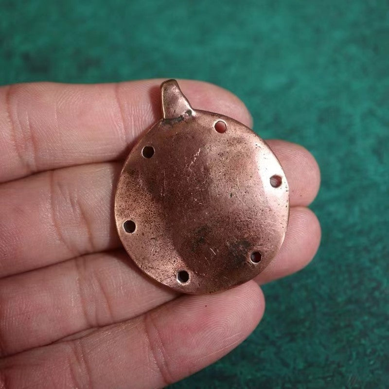 Vintage Tibetan Om Mani Pendant