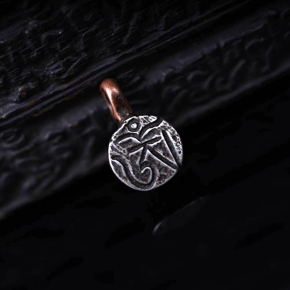 Vintage Tibetan Om Pendant