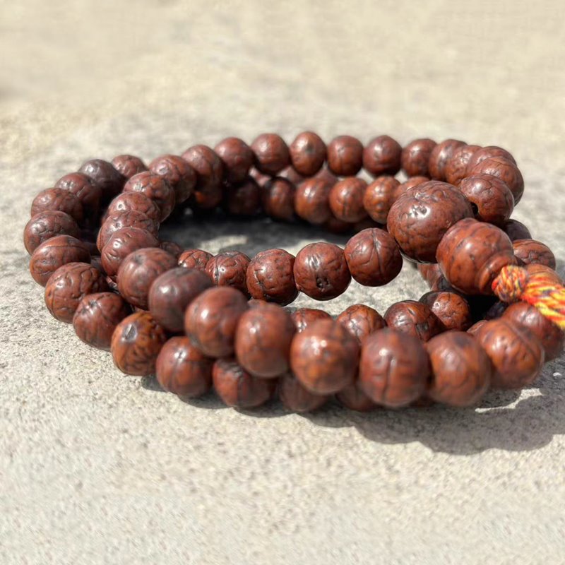 Old Tibetan Phoenix Eye Bodhi Seed Mala-Mantrapiece