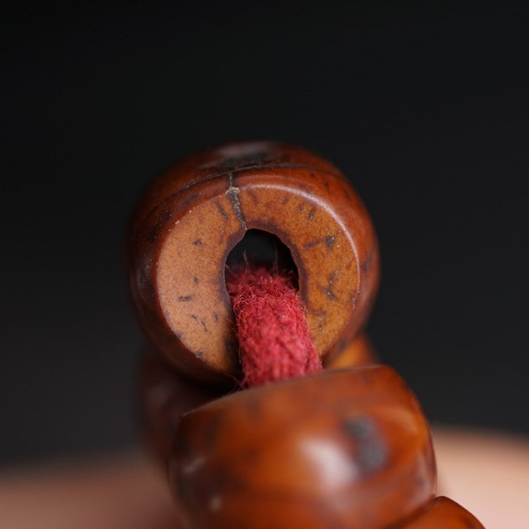 Vintage Tibetan Phoenix Eye Bodhi Seed Mala