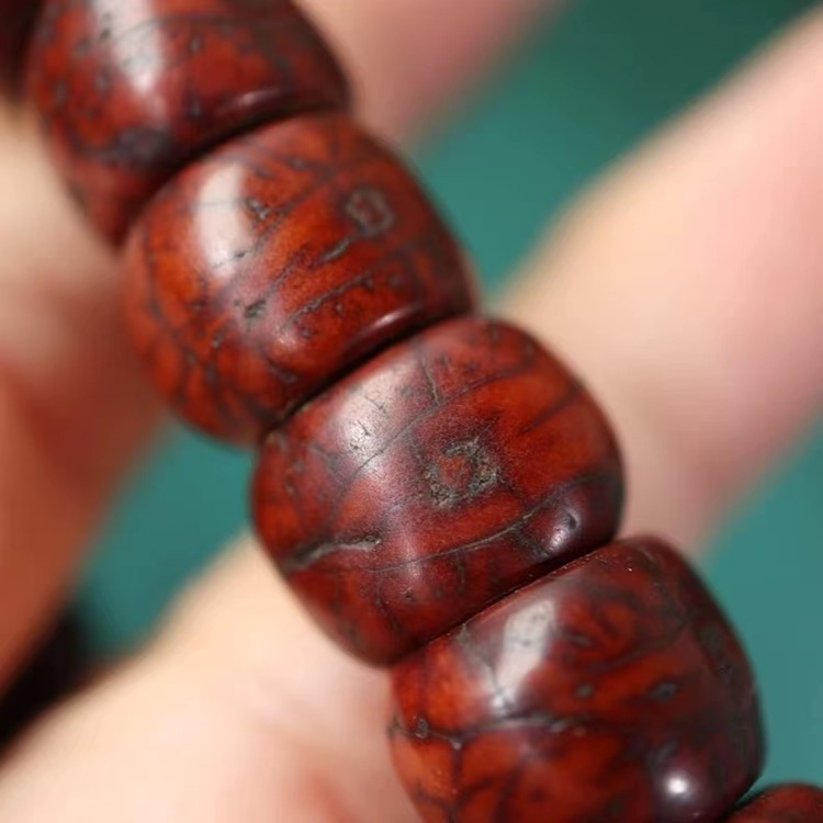 Old Tibetan Red Bodhi Seed Beads