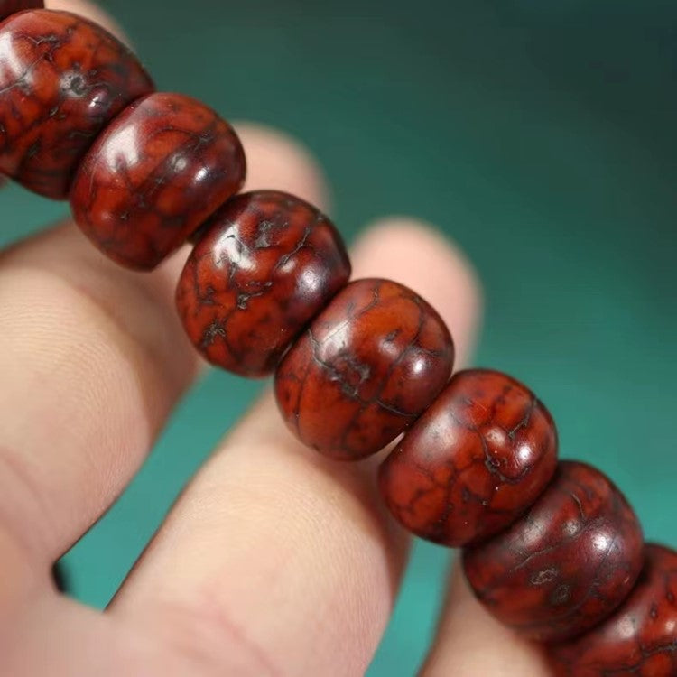 Old Tibetan Red Bodhi Seed Beads
