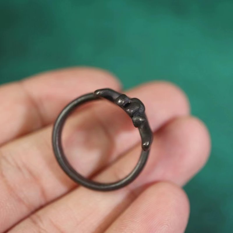Vintage Tibetan Sentinel Khyung Ring