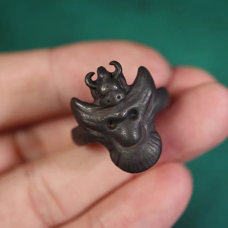 Vintage Tibetan Sentinel Khyung Ring