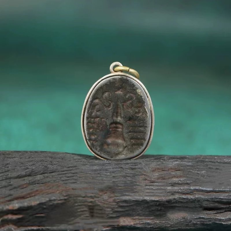 Vintage Tibetan Stupa Relic Charm