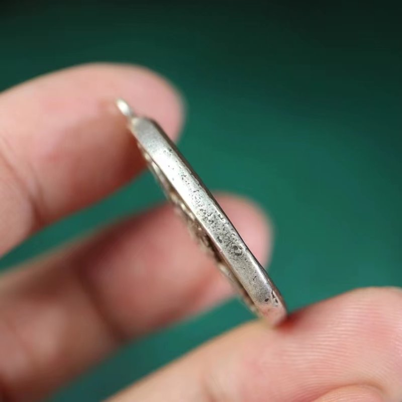 Vintage Tibetan Stupa Relic Pendant