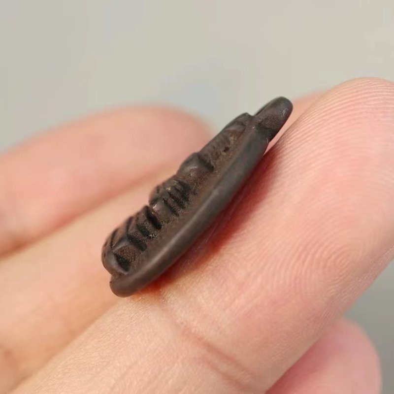 Old Tibetan Stupa Temple Pendant